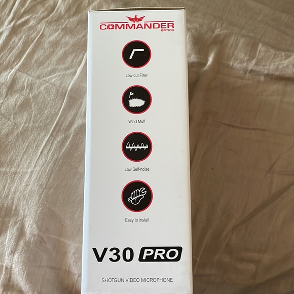 Commander optics V30 PRO directional condenser shotgun video microphone - Picture 2 of 4